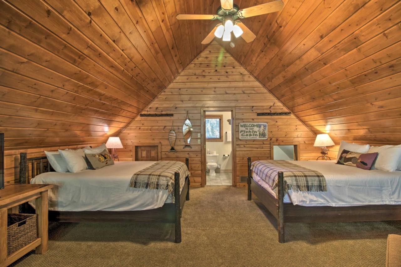 Alluring Nisswa Cabin On Gull Lake With Fireplace! מראה חיצוני תמונה