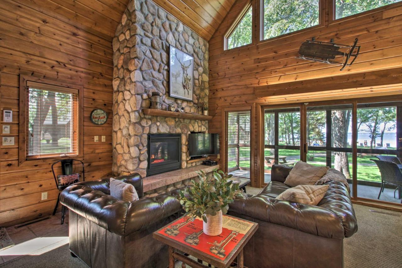 Alluring Nisswa Cabin On Gull Lake With Fireplace! מראה חיצוני תמונה